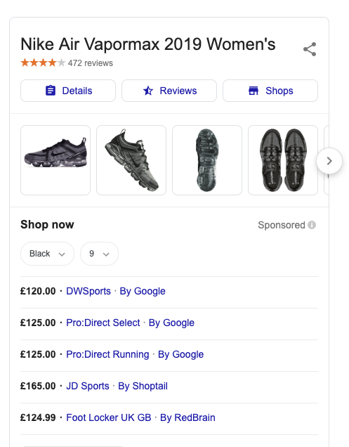 Shopping Ad Example